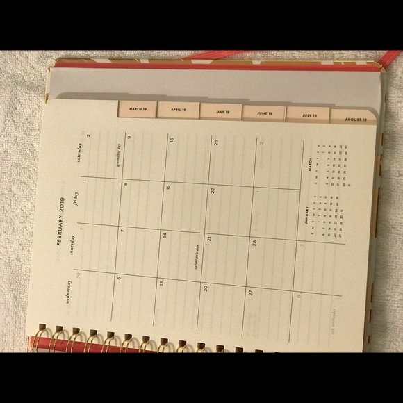 BNIP Kate Spade 18-19 FREE WITH TOTE PURCHASE!!!! - Picture 4 of 4